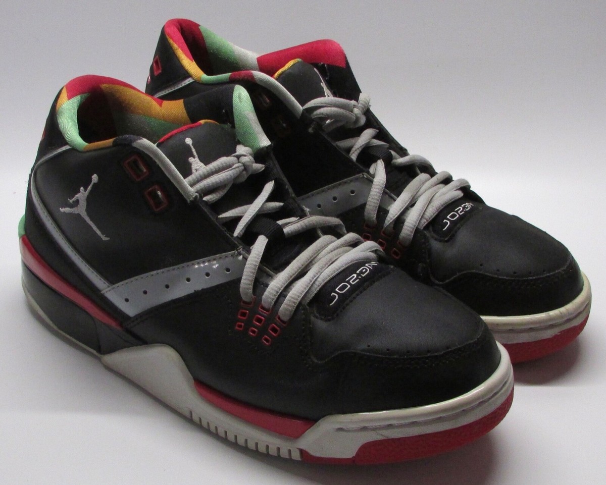 Air Jordan Flight 23 Shoes Mens 9 Black White Grey MST Red 317820-015 Sneaker Air Jordan Flight 23 Shoes Mens 13 Black White Grey MST Red  main image 2