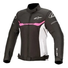 Alpinestars Stella T-SPS Waterproof Jacket Black White Fuchsia