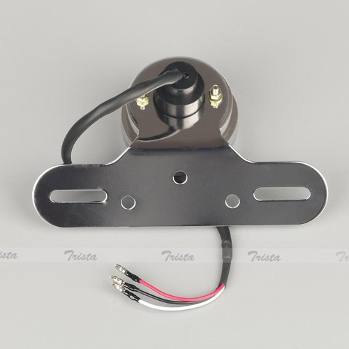 Universal 14 LED Motorcycle Dirt Bike Rear Brake Running Tail Light Chrome 12V#J - Picture 4 of 7