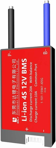 Li-ion BMS PCB 4S 12V 20A Daly Balanced Waterproof Battery Management System UK - Picture 4 of 12