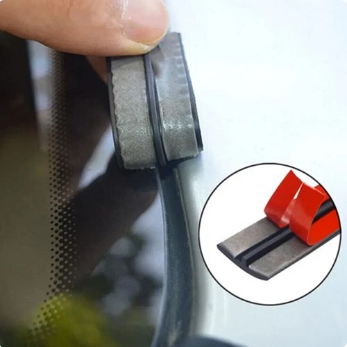 2M Noise Insulation Rubber Sticker Accessories Car Windshield Roof Seal Strips - Picture 6 of 12