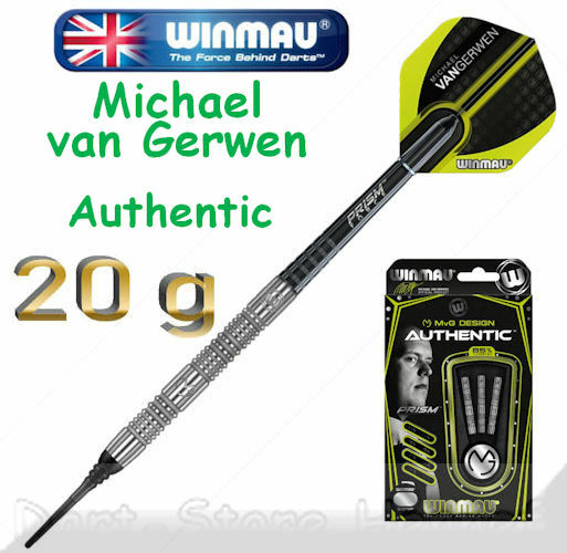 ダーツ Winmau MvG Authentic 20g 2BA Winmau MvG Authentic Darts | Winmau.com