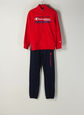 TUTA GARZATA JUNIOR CHAMPION RAGAZZO BOY MOD.305260 ROSSO | eBay