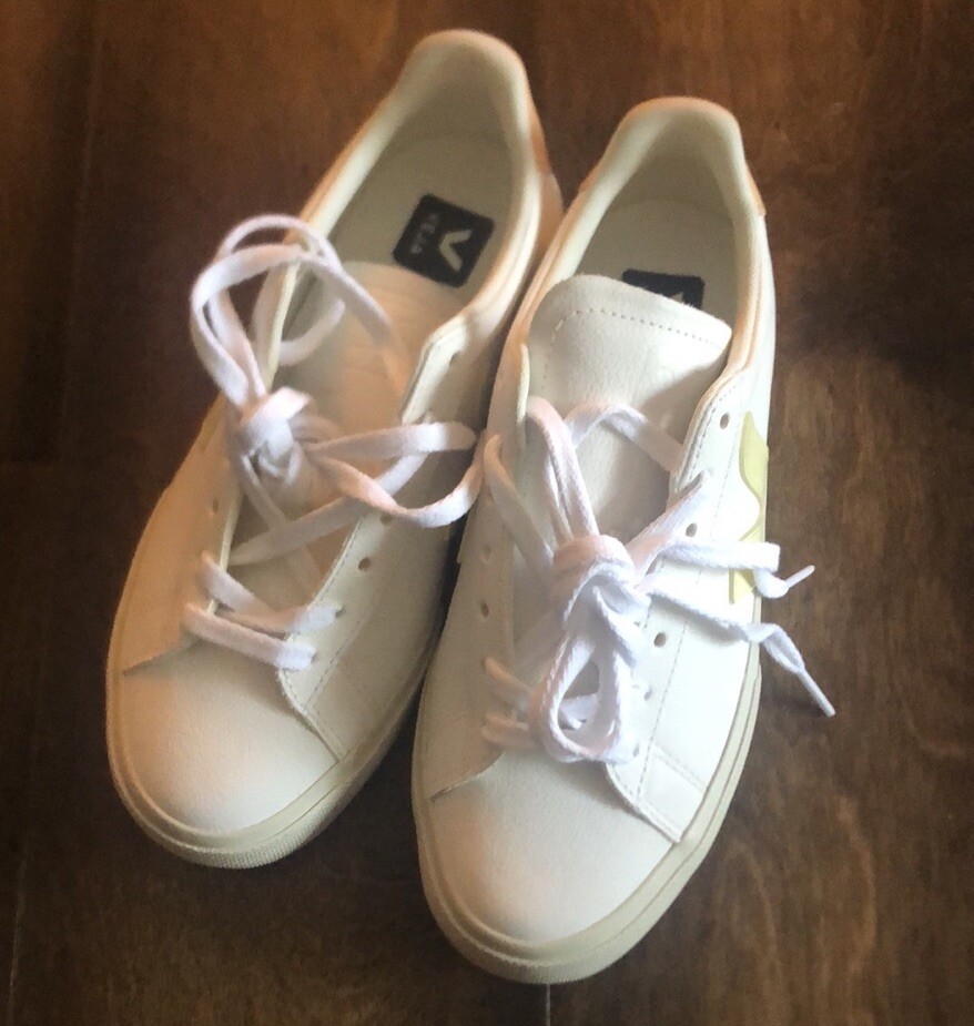 【関税&送料込】Veja Sneaker Campo In Pelle Chromefree CAMPO LEATHER WHITE BLACK | VEJA