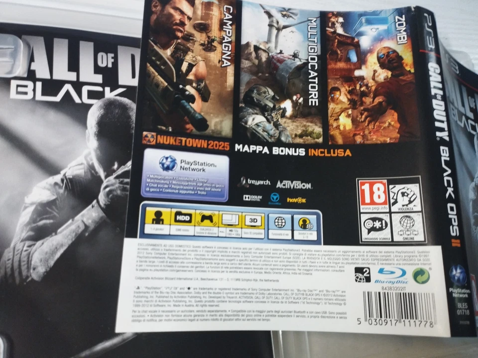 Call of Duty: Black Ops II - PS3 Sony PlayStation 3 - Complete CIB Tested, foto 4 de 4