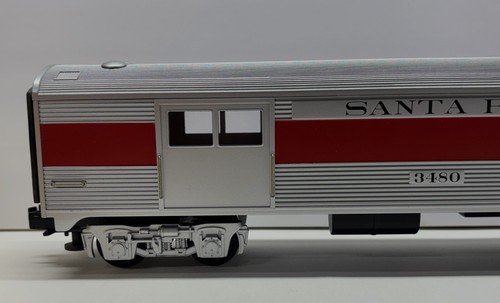 MTH Railking Santa Fe Streamlined Baggage / REA Car #3480. RK-6010. New! - Picture 7 of 15