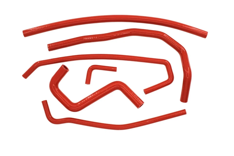 Kit de manguera auxiliar de silicona para Chevrolet C5 Corvette Z06 1997-2004 rojo Foto 2 de 4