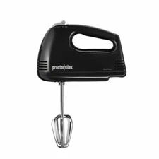 Proctor Silex 62507 5 Speed Easy Mix Electric Hand Mixer with Bowl - Black