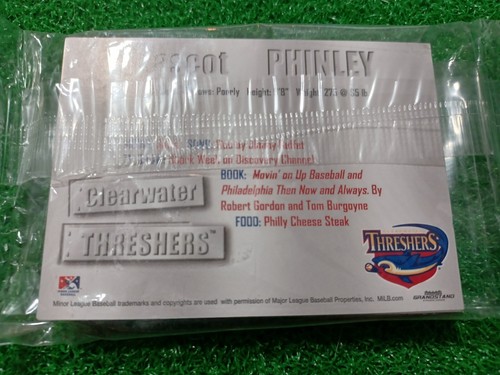 2011 Clearwater Threshers Phillies Complete Team Baseball Card Set MiLB Rookies - Picture 5 of 5