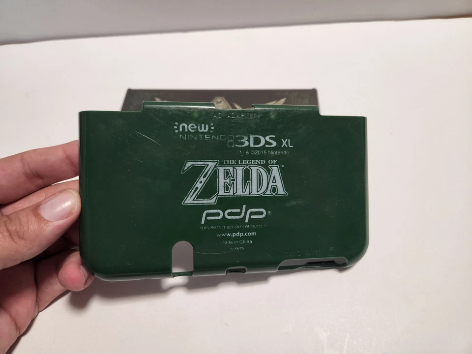 PDP Clip Armor for New Nintendo 3DS XL Legend Of Zelda Case Green Shell Case - Image 2 of 4