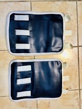 Set OF WESTERN HORSE PADDED LEG WRAPS FRONT AND BACK 12&rdquo; & 14&rdquo;