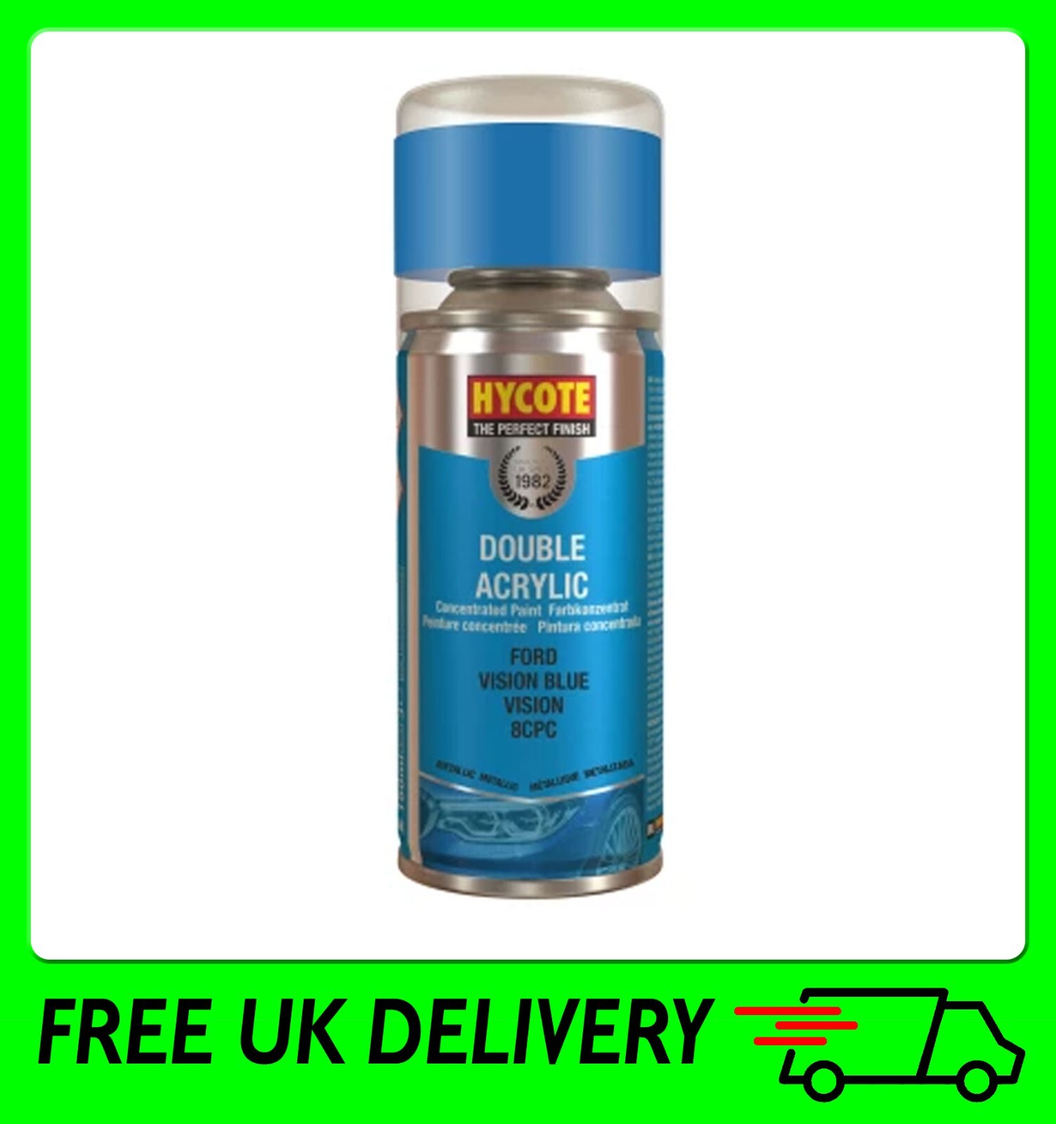 Hycote Blue Ford Vision (Metallic) 150Ml - Image 4