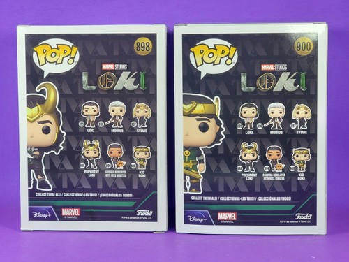 Funko Kid Loki und Loki Präsident POPs Wackelköpfe Marvel Disney Neu - Bild 4 von 12