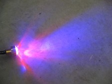 Purple 4 LED DRAIN PLUG LIGHT 1/2" NPT Brass Garboard Power Speed Boat RBP-4 USA