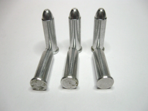 .22 LR Rimfire Aluminum Snap Caps - Pack of 6 - Used - Safely practice unloading
