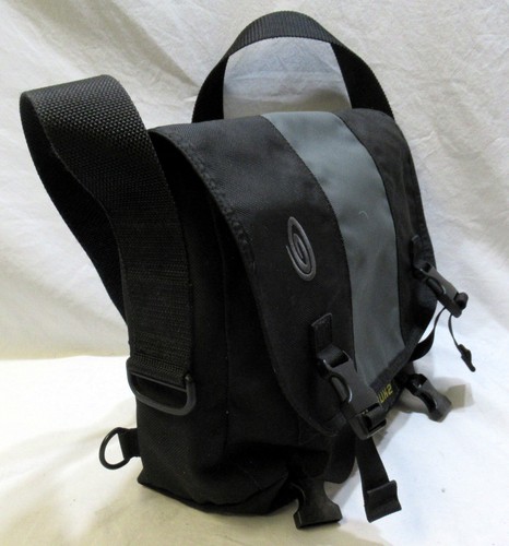 TIMBUK2 BORSA MESSENGER 11" X 9" X 5" Nero e Grigio - Foto 2 di 8