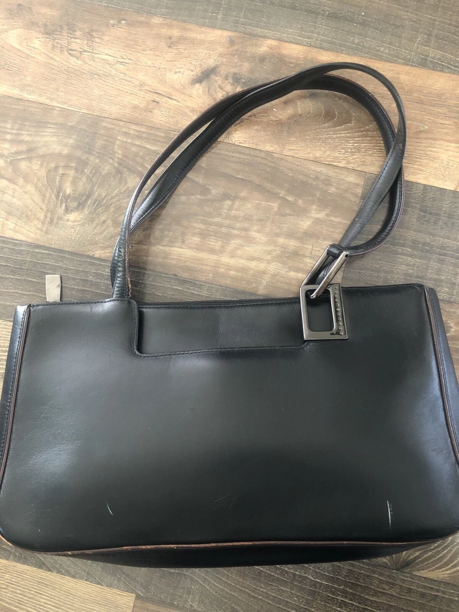 BRAUN BUFFEL Germany Bag Handbag Leather Black