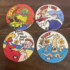 Rain-Blo Bubble Gum Promotional Pog Caps Slammer Whammers! Special Edition 1994