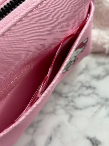 NWOT Hello Kitty Impressions Pink Cosmetic Bag 9" x 5" x 2.75" - Picture 9 of 13