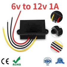 6v to 12v 1A DC Step up Boost Converter Buck Boost Power 5V - 11V to 12V Voltage