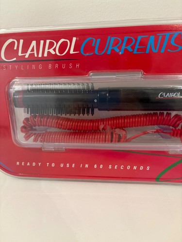 Clairol Currents Styling Brush With Carry Case & Neon Light Model SQ 2 Sealed - Picture 2 of 7