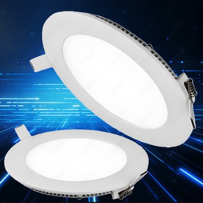 3W 9W 12W 15W 18W 24W LED Panel Downlight Einbauleuchte Deckenleuchte Ultraslim