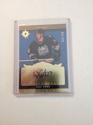 2006/7 Ultimate Rookies Eric Fehr autograph RC 095/299 Washington Capitals