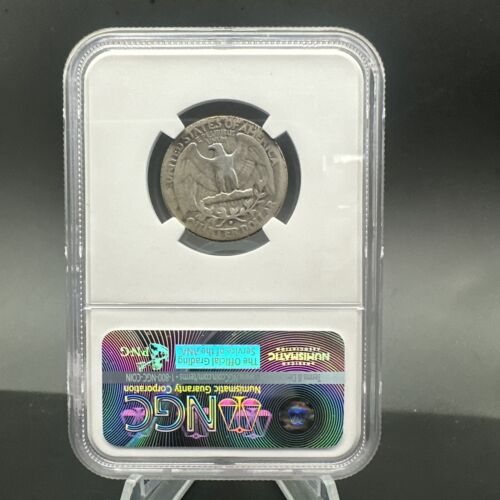 1932 D 25C Washington Quarter - NGC G6 - Key Date - Picture 3 of 4