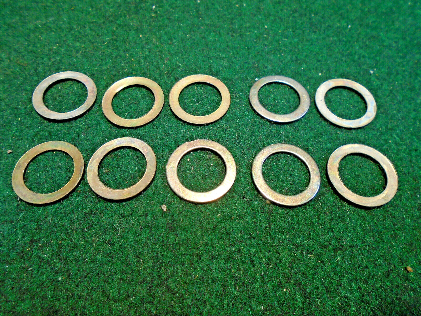 25 DOOR KNOB WASHERS 11/16" DOOR KNOB SHIMS for KNOB POSTS SHAFTS (33086-11)