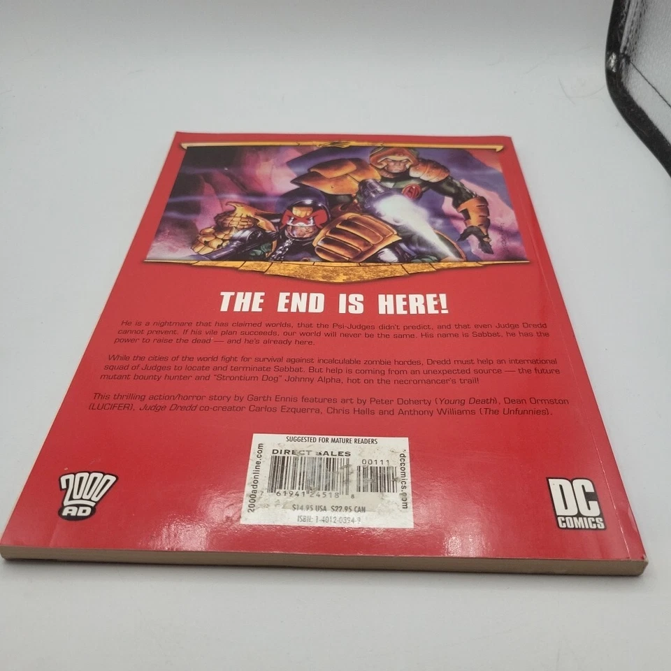 Judge Dredd: Judgment Day 作者 Garth Ennis,TPB 图画小说 — 第 4/4 张图片