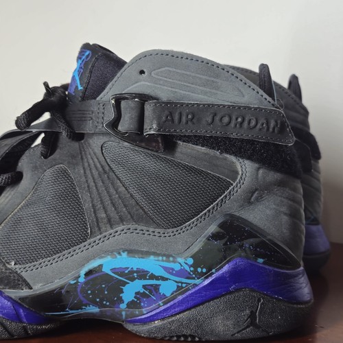 Air Jordan VIII 8 Retro 467808-009 Shoes Size Mens 9.5 Basketball Retro Sneakers - Picture 11 of 13