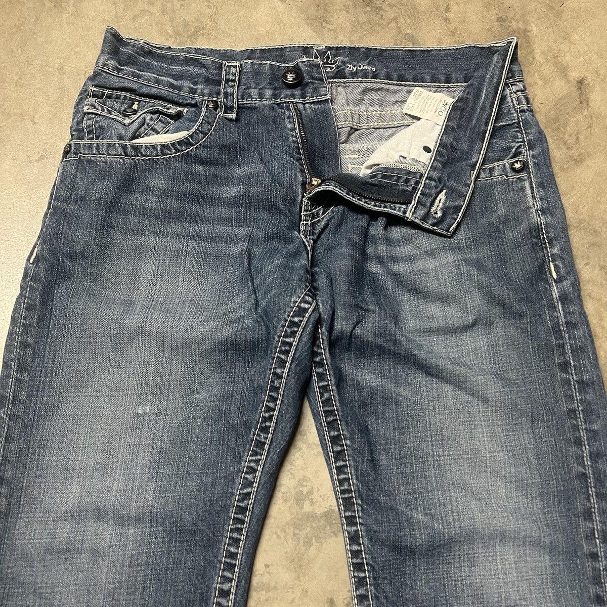 Vtg Y2K Jnco/ Affliction/Ed Hardy/Chrome Hearts Straight-Leg Vtg Y2K Jnco/ Affliction/Ed Hardy/Chrome Hearts Straight-Leg