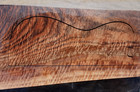 CURLY CLARO WALNUT 23 1/4" X 11 1/4" X 2 3/16" GUITAR, LUTHIER, CRAFT, SCALES — photo 1