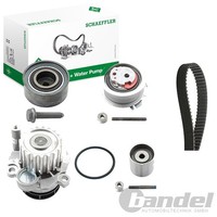 Ina Zahnriemensatz+Wasserpumpe FüR Audi A3 A4 B7 A6 C6 Vw Golf 5 Passat Touran