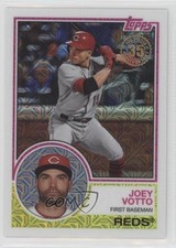 2018 Topps Silver Pack 1983 Topps Design Chrome Series 1 Joey Votto #42 0sp3