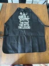 Funny Aprons for Men - Grill Master, The Man The Myth The Legend