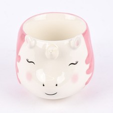 Sass & Belle Mug Unicorn Lady with Pink Hair Porcelain 16x10x9.5cm