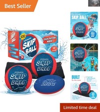 Ultimate Water Skipping Ball Set - Perfect for Pool, Lake, or Beach Adventures