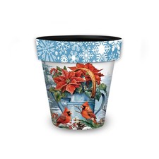 Briarwood Lane Winter Watering Can Small Planter