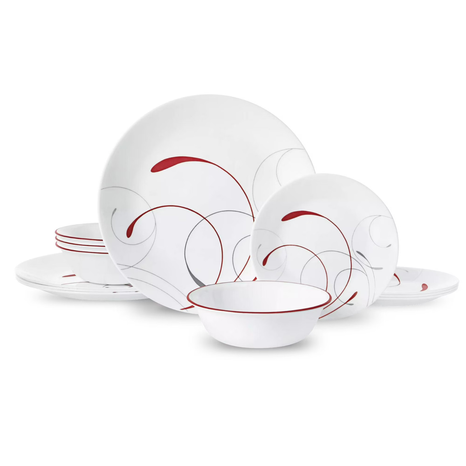 Corelle Splendor 12-Piece Glass Dinnerware Set (Service for 