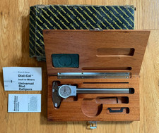 Brown & Sharpe Dial Caliper 6 in 0.001 in Grad White Dial 599-579-4 - RARE Box!