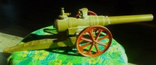 Vintage Big Bang Conestoga Cast Iron  metal Military Toy Cannon 15FC 24" long