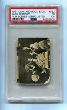 1921 Henry Clay Bock Susini Cuban Film Scenes 552 Jack Dempsey PSA 1.5 Highest