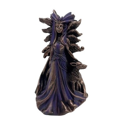 Magische Göttin Statue Hekate Harz Skulptur Magie Kunst Dekoration