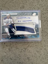 Darnell Nurse 2014-15 Upper Deck SPx Rookies Jersey Auto #39/50 Go Oilers RC