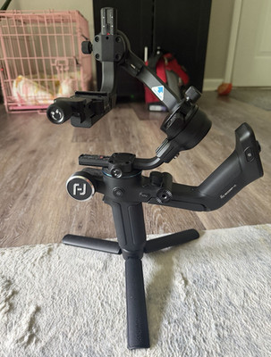 FeiyuTech SCORP Camera Gimbal Stabilizer Quick Release w/ Tripod, USB, Plate
