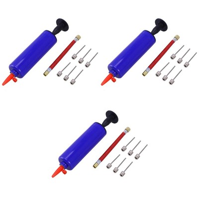  3 stücke Mini Inflator Kugeln Luftpumpe Nadeladapter Set Basketball Fußball