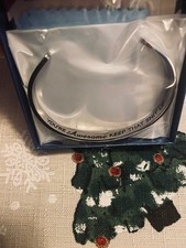 SAM  LORI Gift Inspirational Bracelet in Gift Box