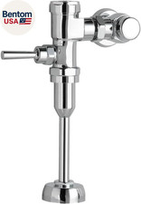 6045101.002 Ultima Manual Urinal Flush Valve, Piston-Type, 1.0 GPF, Polished Chr
