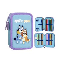 Bluey FedermäPpchen 2-Fach GefüLlt Bingo Etui Schule Kinder